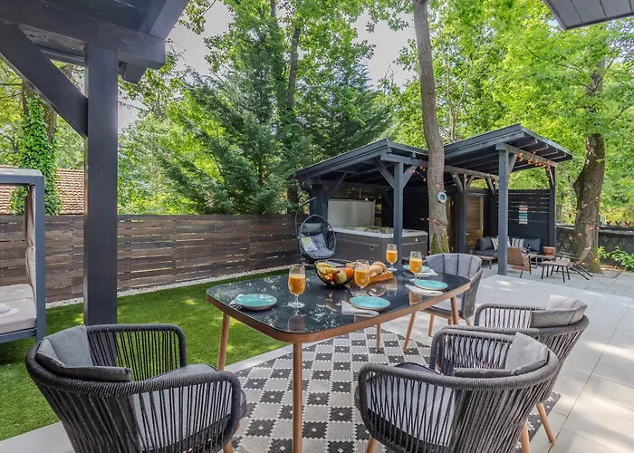 아파트 Balchill House With Sauna And Jacuzzi - Happy